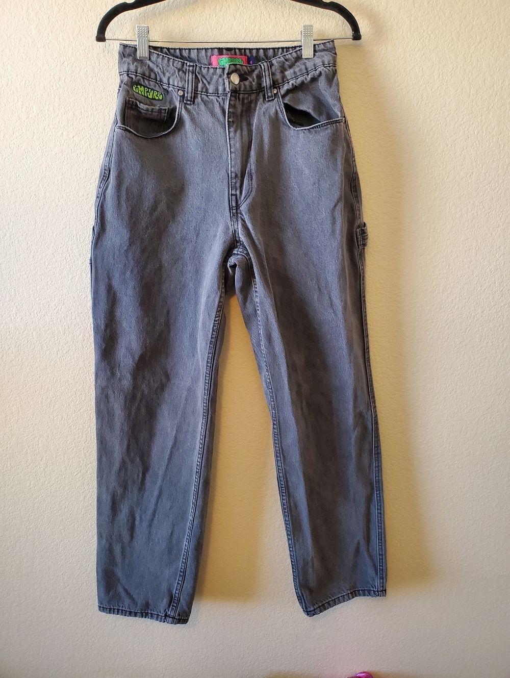 Empyre Tori Washed Black/Gray Jeans Y2K Skate Streetwear